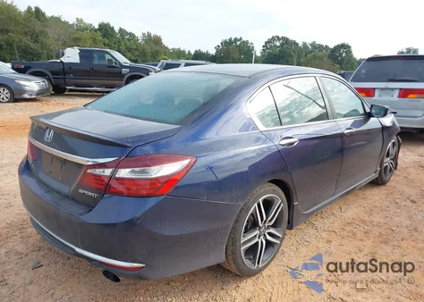 2016 Honda Accord Sport from USA, damaged, VIN 1HGCR2F56GA194248